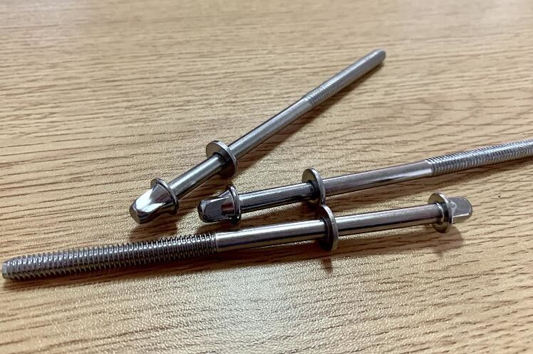 Wafer Head Non Standard Screws , Stainless Steel Sems Screws With Square Washer